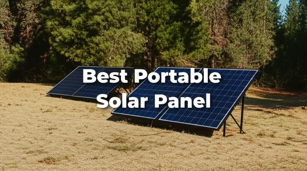 7 Best Portable Solar Panel Options for 2026