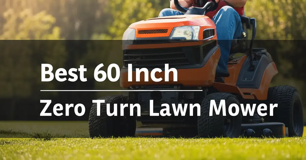 8 Best 60 Inch Zero Turn Lawn Mower Models of 2026