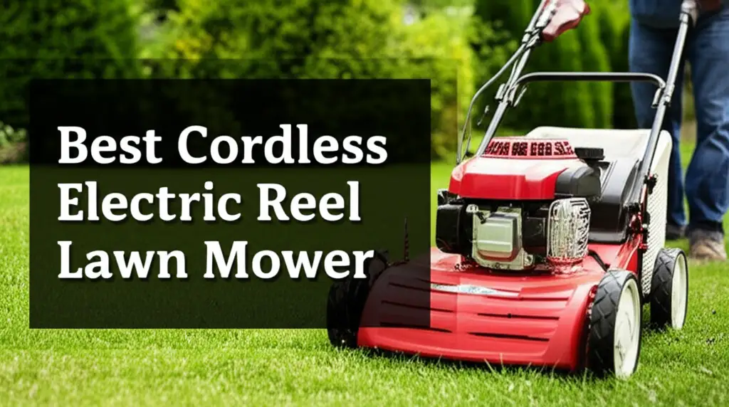 Do you want the Best Cordless Electric Reel Lawn Mower for a green yard? We reviewed the top models to help you get professional results at home.