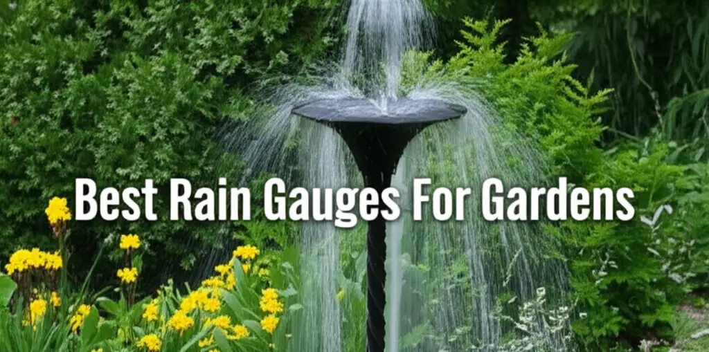 10 Best Rain Gauges For Gardens in 2026 for Your Yard