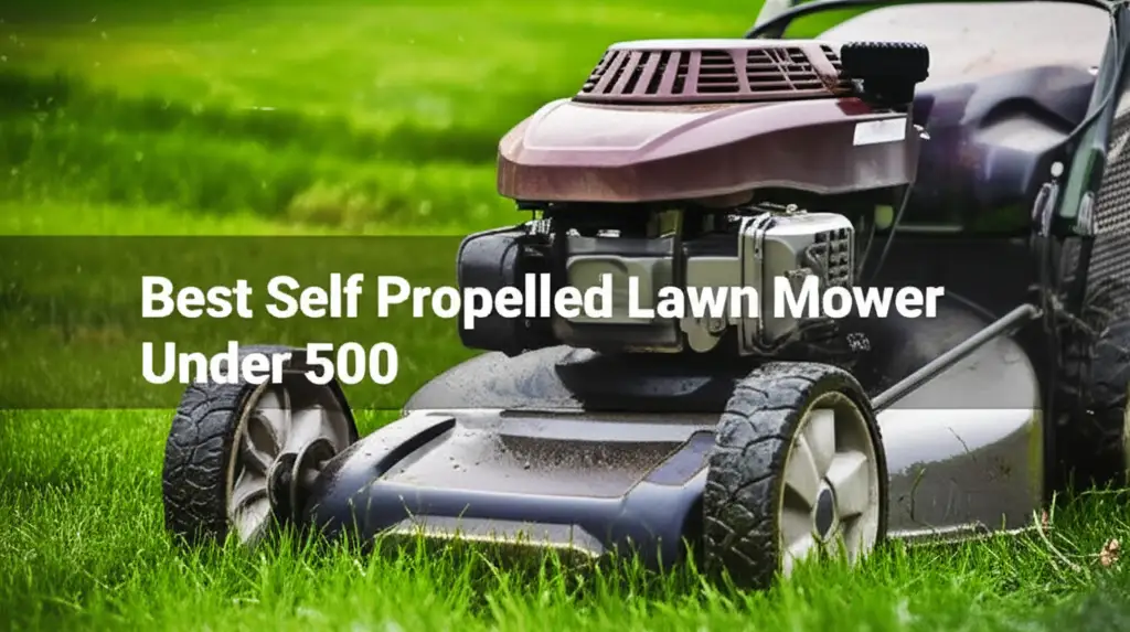 Best Self Propelled Lawn Mower Under 500
