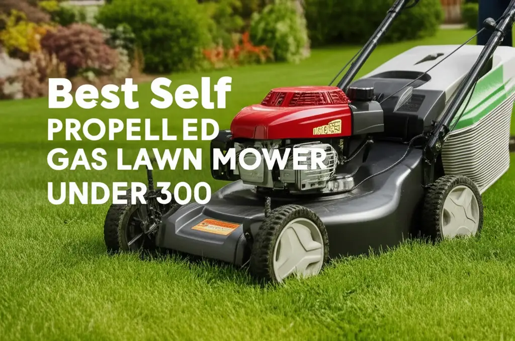 Best Self Propelled Gas Lawn Mower Under 300