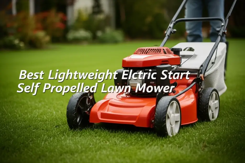 10 Best Lightweight Electric Start Self Propelled Lawn Mowers 2026