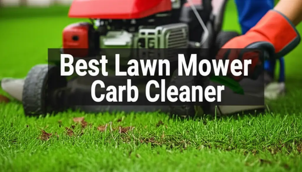7 Best Lawn Mower Carb Cleaner Solutions for 2026