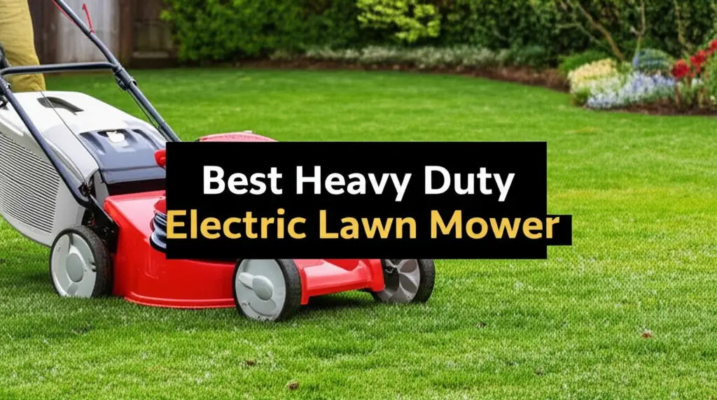 9 Best Heavy Duty Electric Lawn Mower for 2026 Review
