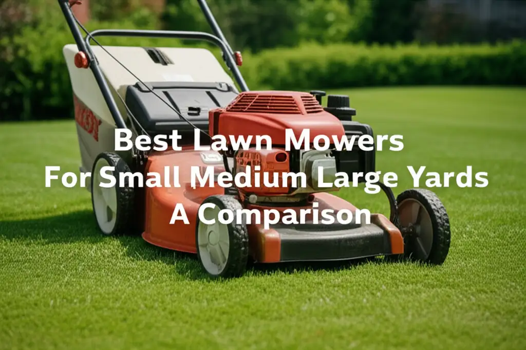 7 Best Lawn Mowers For Small Medium Large Yards 2026