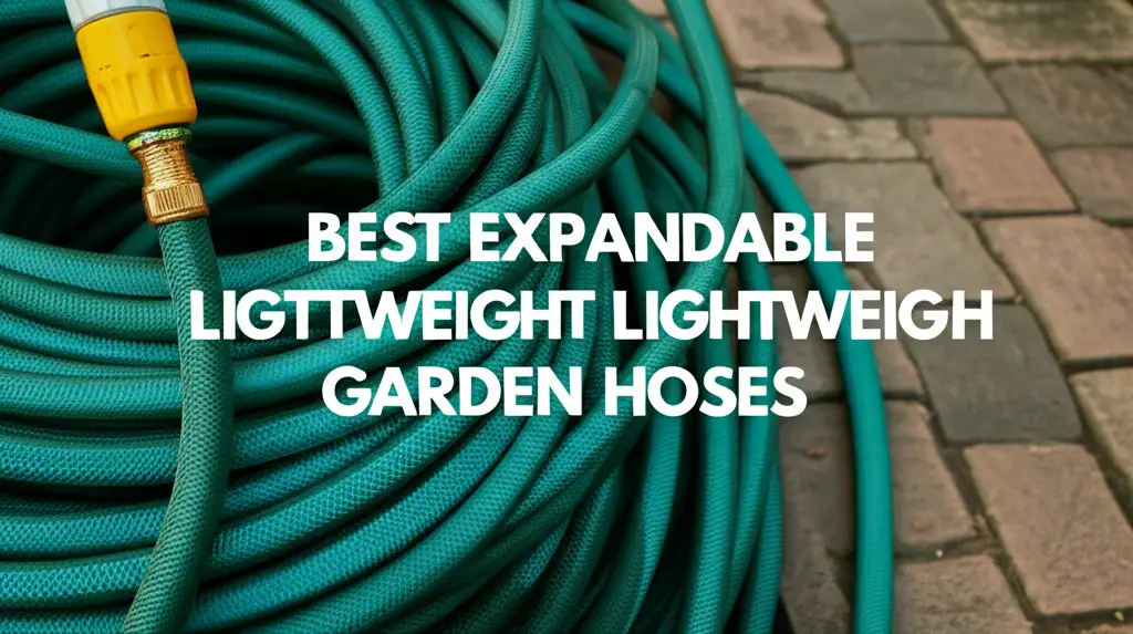 9 Best Expandable Lightweight Garden Hoses for 2026