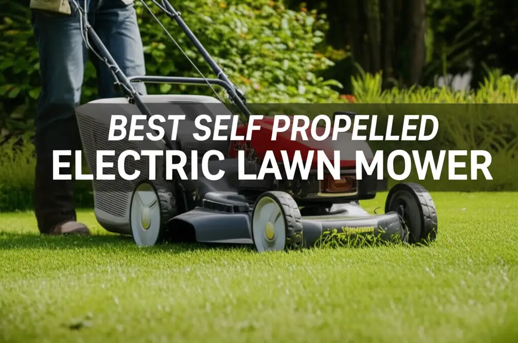 8 Best Self Propelled Electric Lawn Mower 2026 Review