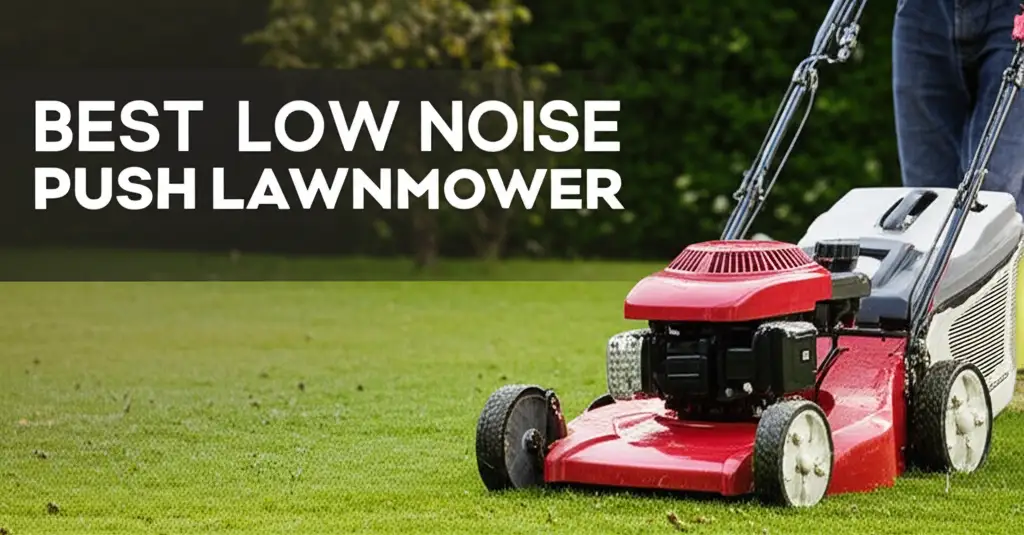 10 Best Low Noise Push Lawn Mowers for 2026