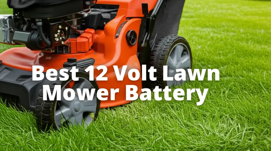 9 Best 12 Volt Lawn Mower Battery 2026 Guide