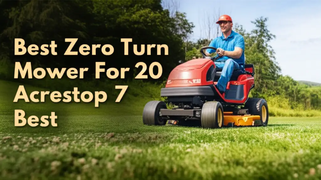7 Best Zero Turn Mower For 20 Acres 2026 Guide