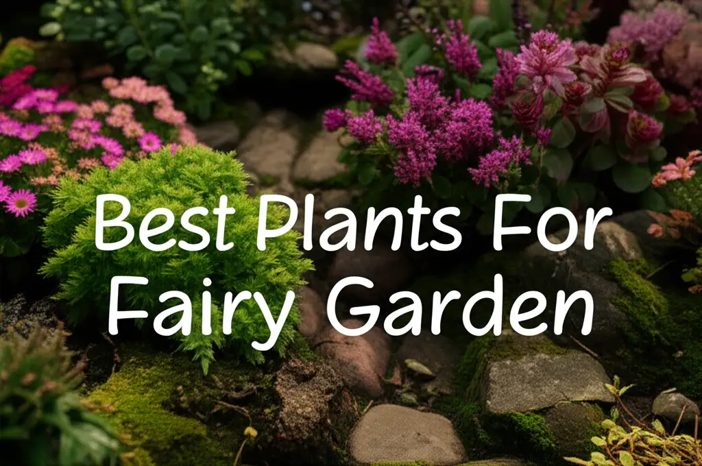 10 Best Plants For Fairy Garden In 2025 To Create Magic