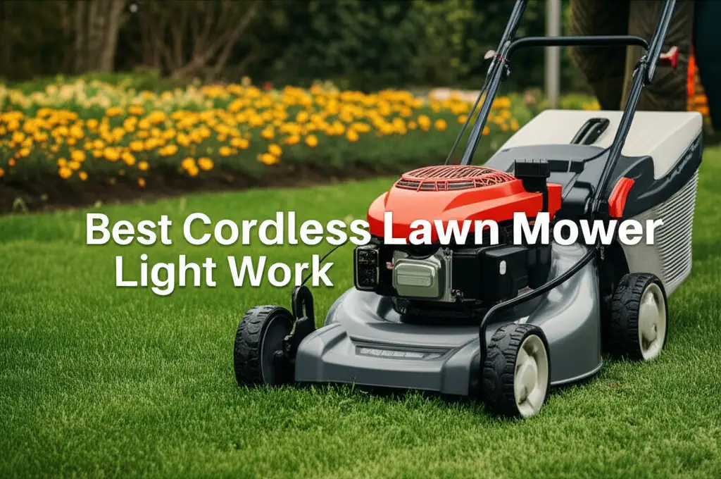 7 Best Cordless Lawn Mower Light Work 2026 Guide