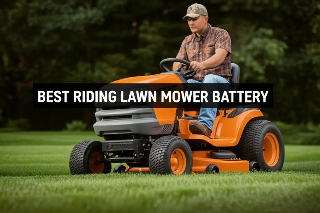Best Riding Lawn Mower Battery
