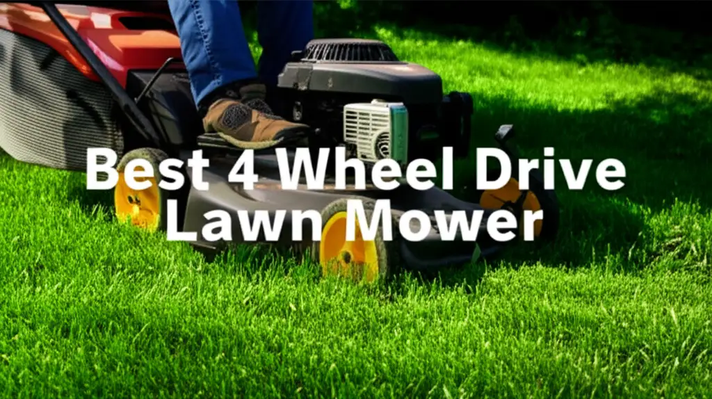 10 Best 4 Wheel Drive Lawn Mower Models for 2026