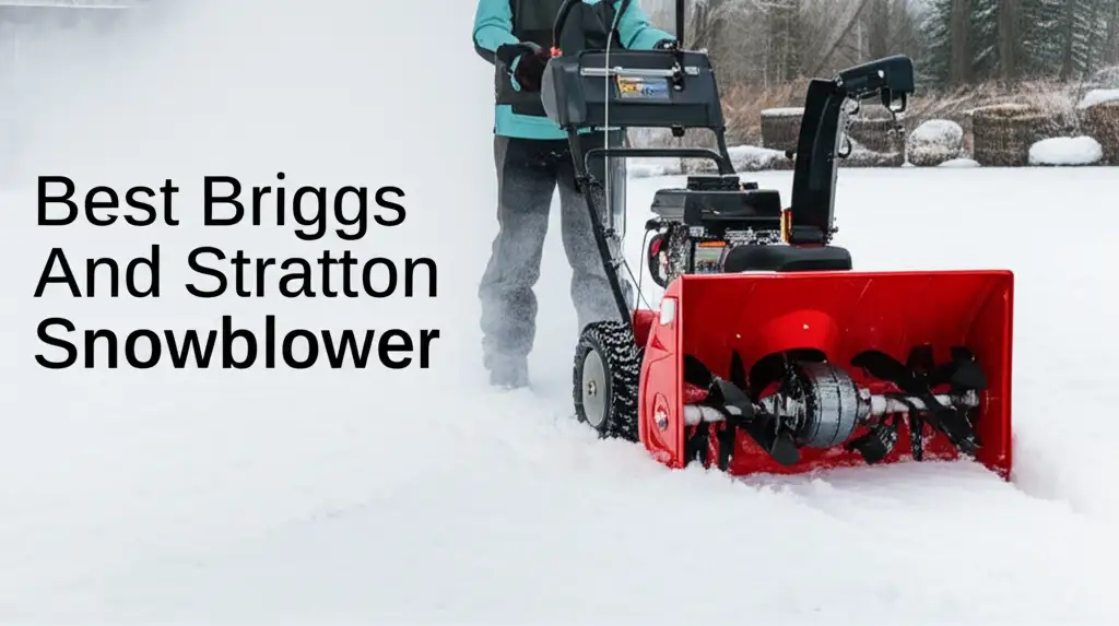 8 Best Briggs And Stratton Snowblower Models for 2026