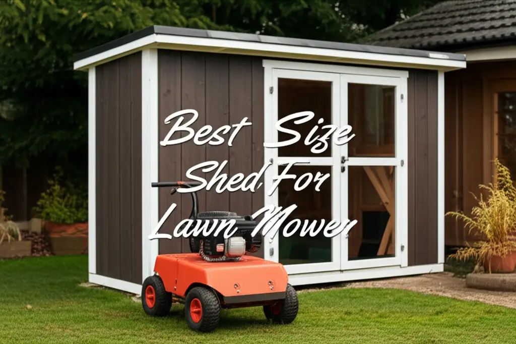 10 Best Size Shed For Lawn Mower