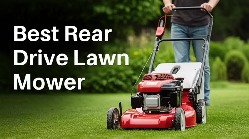 7 Best Rear Drive Lawn Mowers of 2026 for Your Yard