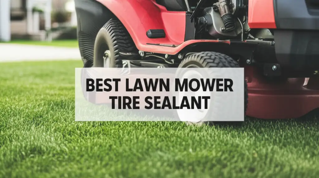 9 Best Lawn Mower Tire Sealant Solutions for 2026