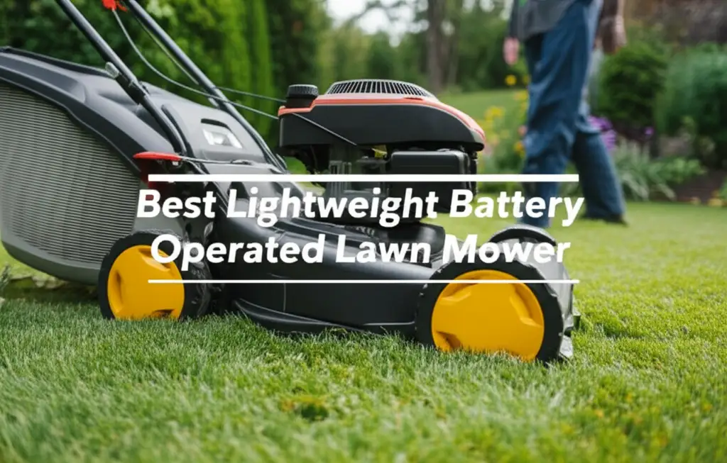 7 Best Lightweight Battery Operated Lawn Mowers in 2026