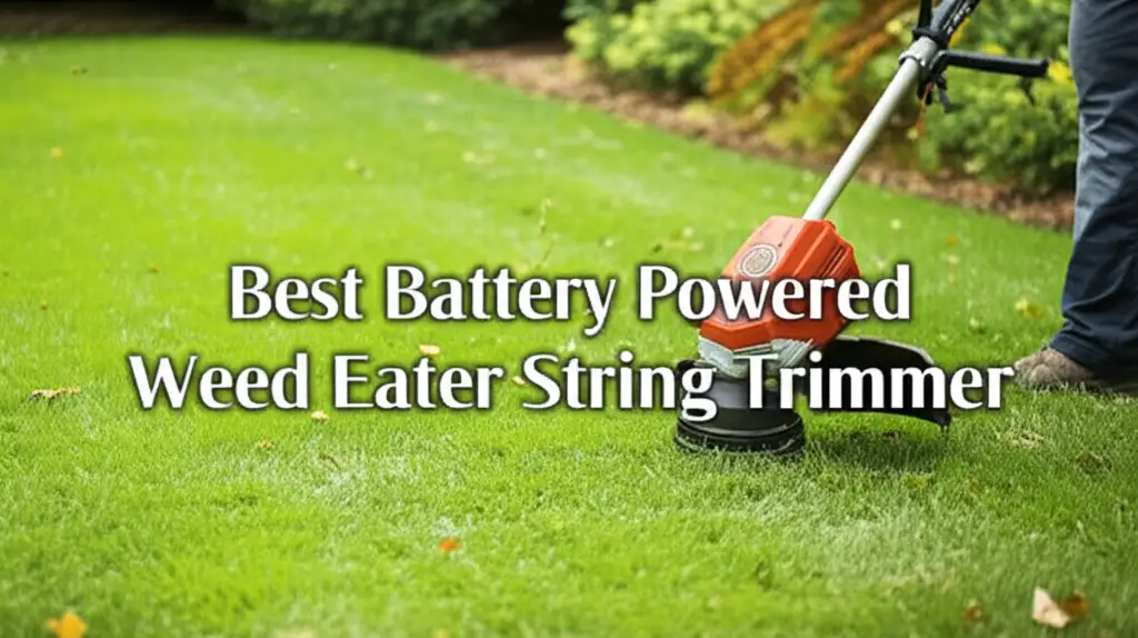 7 Best Battery Powered Weed Eater String Trimmer for 2026