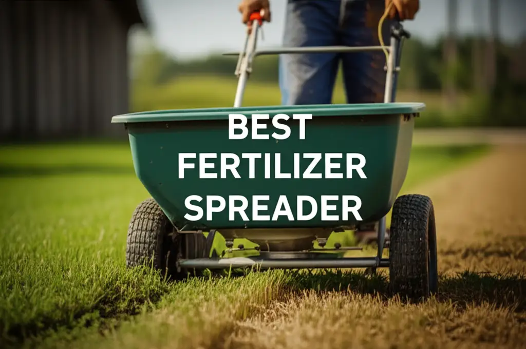 6 Best Fertilizer Spreader for Lawns in 2026