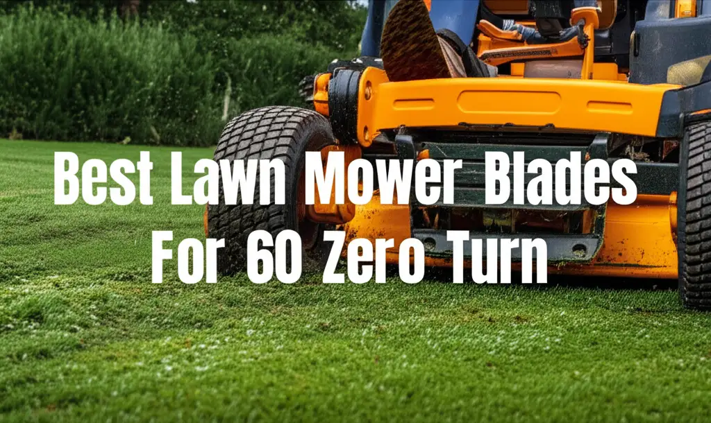 8 Best Lawn Mower Blades For 60 Zero Turn in 2026
