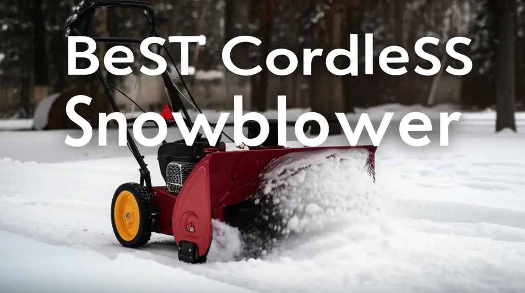 10 Best Cordless Snowblower Models for Winter 2026