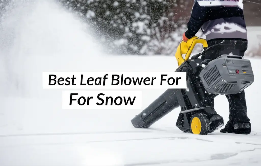 10 Best Leaf Blower For Snow in 2026 Reviewed