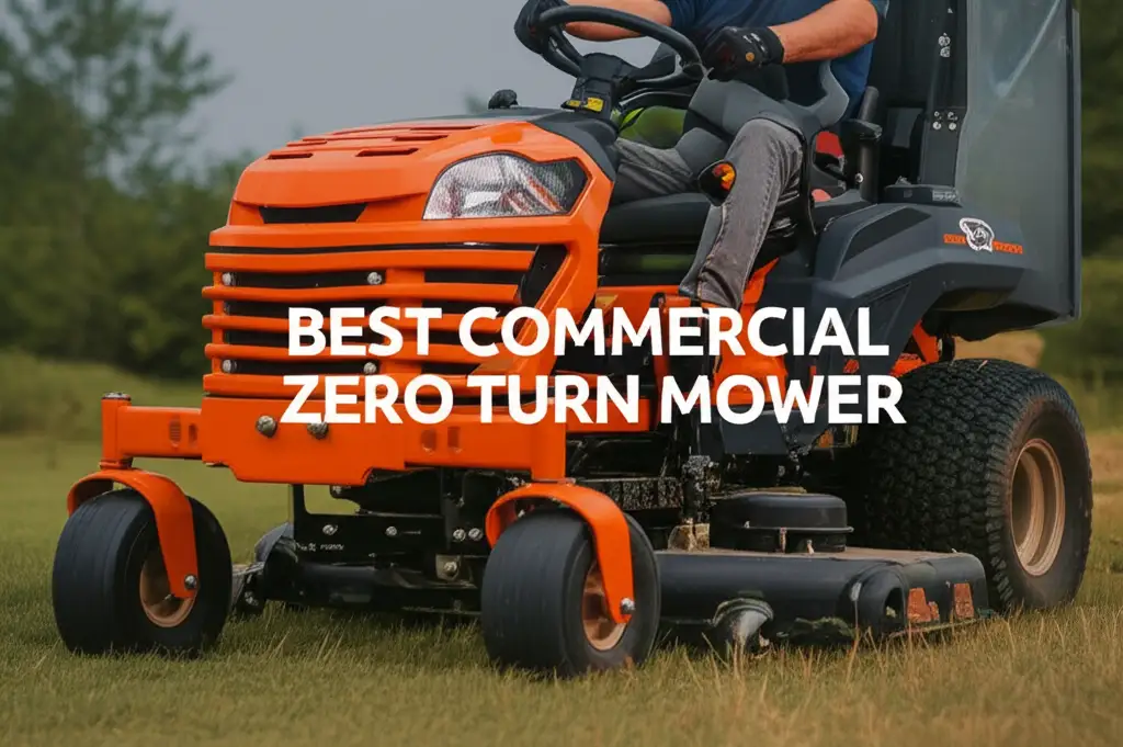 Looking for the best commercial zero turn mower to tackle large lawns fast? We tested top models to help you find the perfect power and precision.