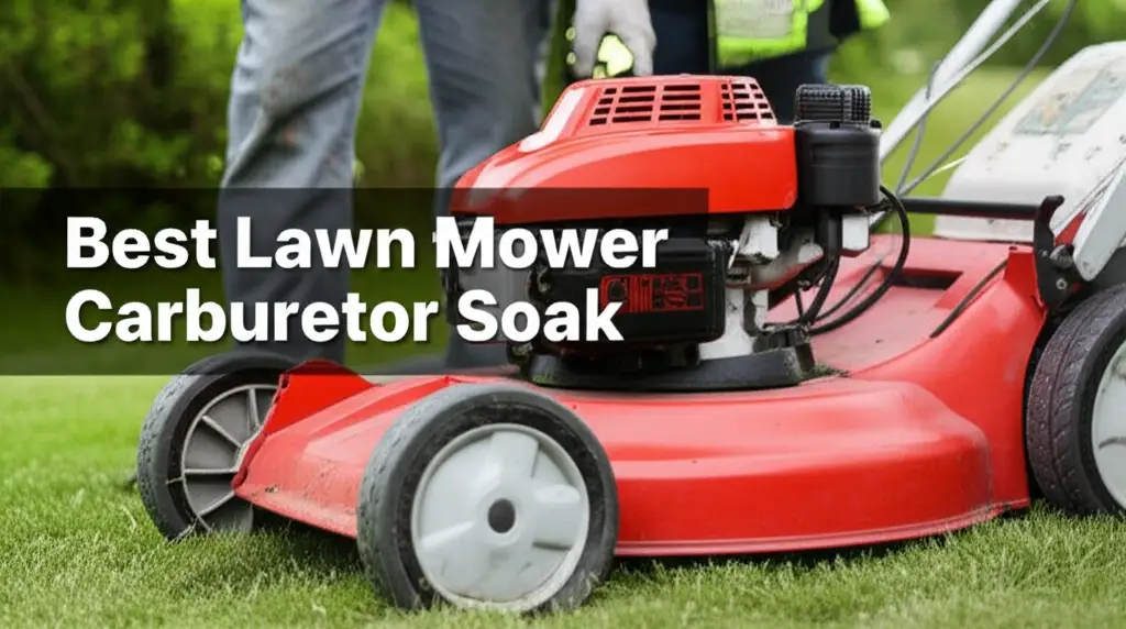 9 Best Lawn Mower Carburetor Soak Options in 2026