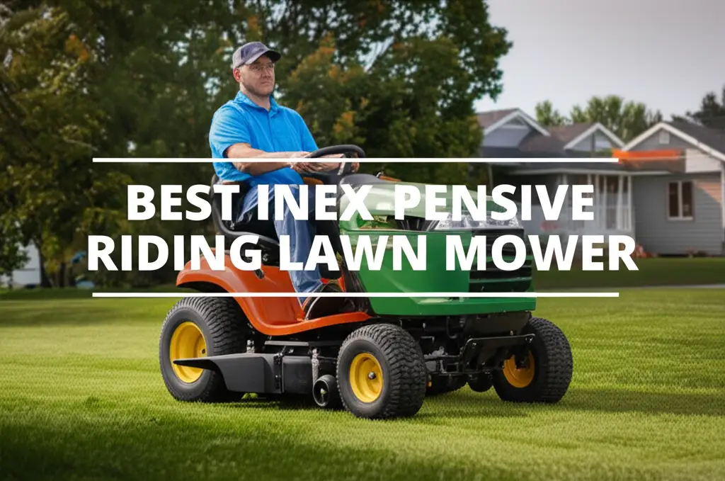 10 Best Inexpensive Riding Lawn Mower Options 2026