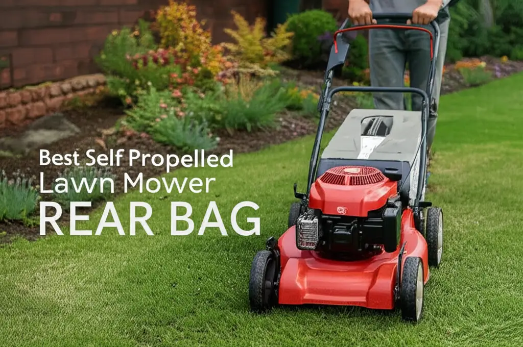 Best Self Propelled Lawn Mower Rear Bag