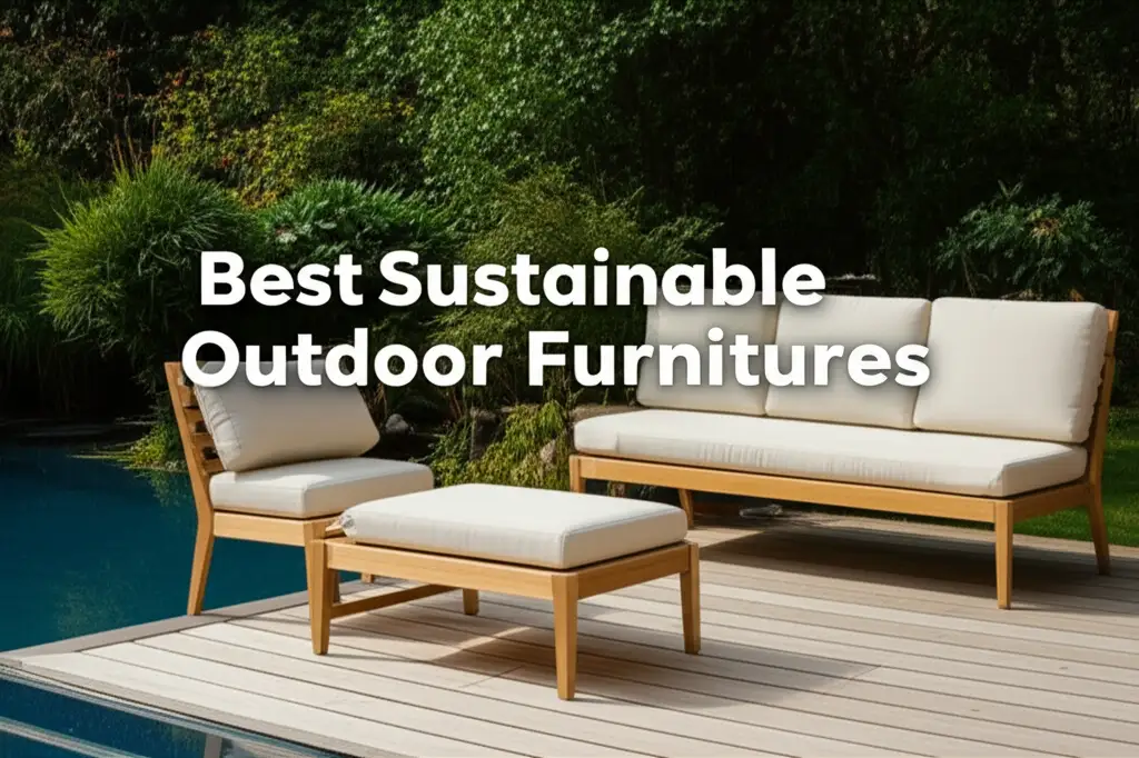 Best Sustainable Outdoor Furnitures