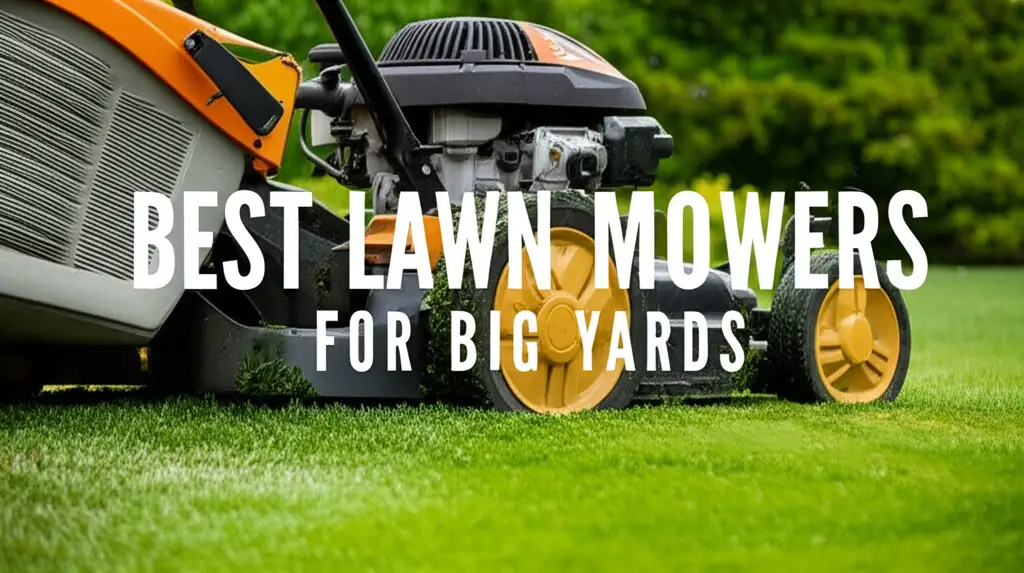 10 Best Lawn Mowers For Big Yards 2026 Review