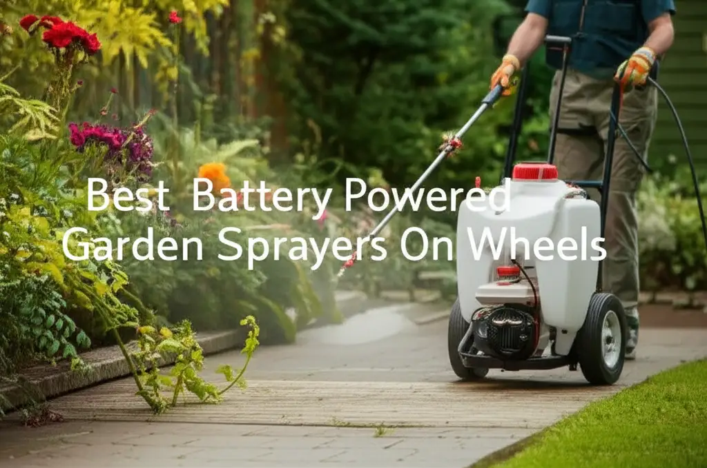 8 Best Battery Powered Garden Sprayers On Wheels 2026