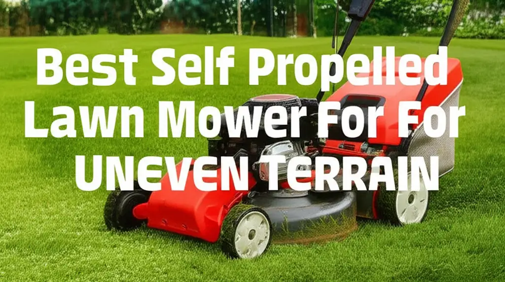 Best Self Propelled Lawn Mower For Uneven Terrain