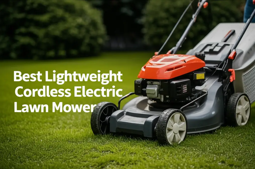 6 Best Lightweight Cordless Electric Lawn Mowers 2026