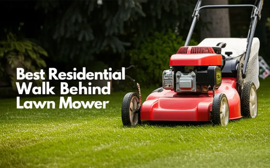 Best Residential Walk Behind Lawn Mower