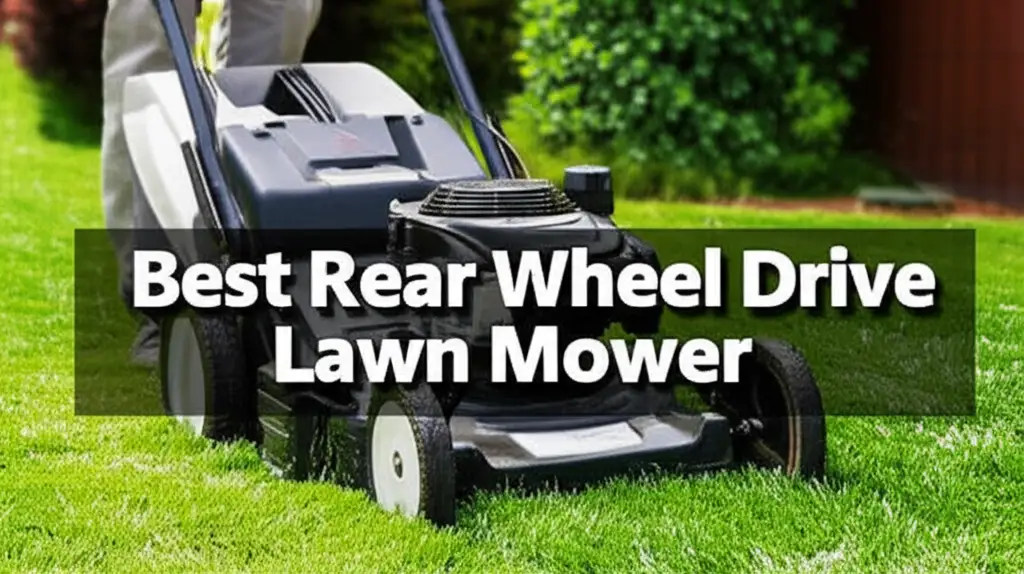8 Best Rear Wheel Drive Lawn Mower Models 2025