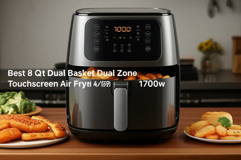 8 Best 8 Qt Dual Basket Air Fryers for 2026