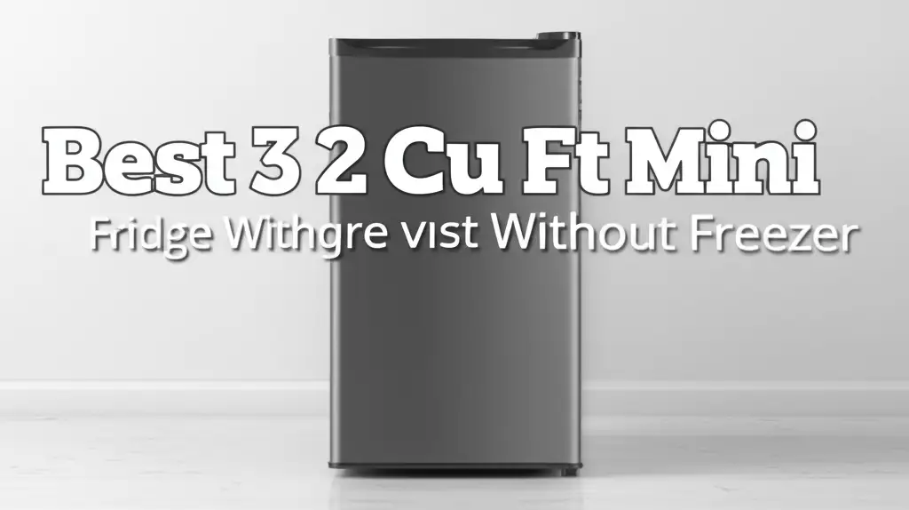 Best 3 2 Cu Ft Mini Fridge Without Freezer