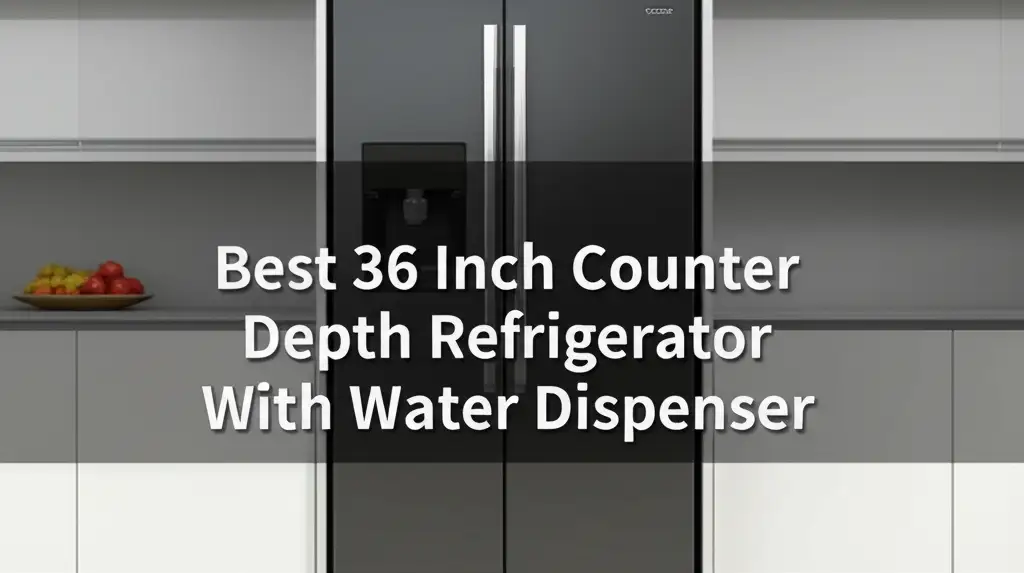 8 Best 36 Inch Counter Depth Refrigerator With Water Dispenser 2026