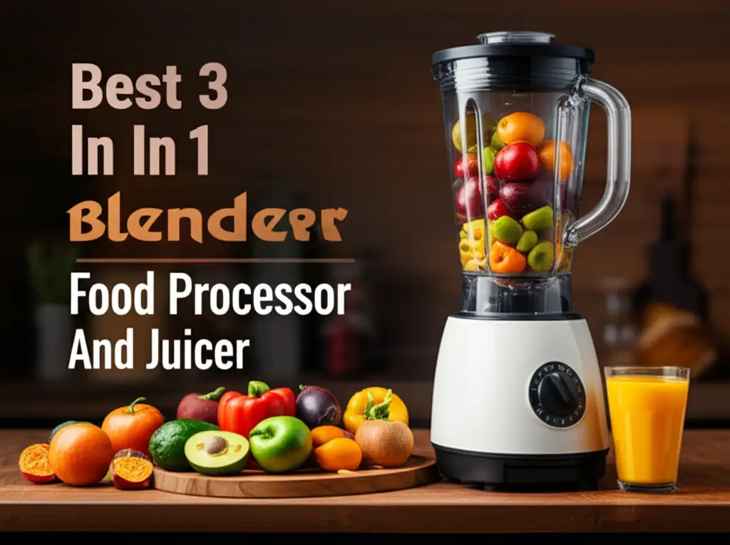 Best 3 In 1 Blender Food Processor And Juicer