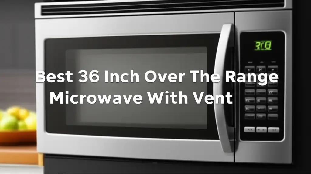 9 Best 36 Inch Over The Range Microwave With Vent 2026