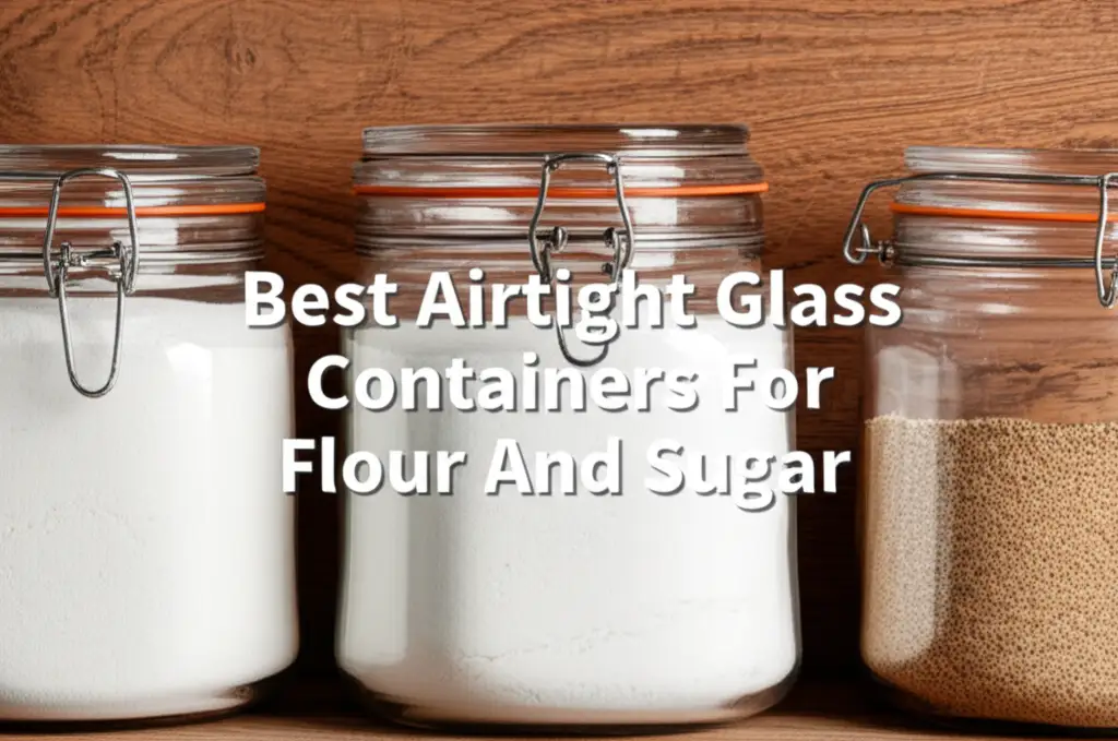 Best Airtight Glass Containers For Flour And Sugar