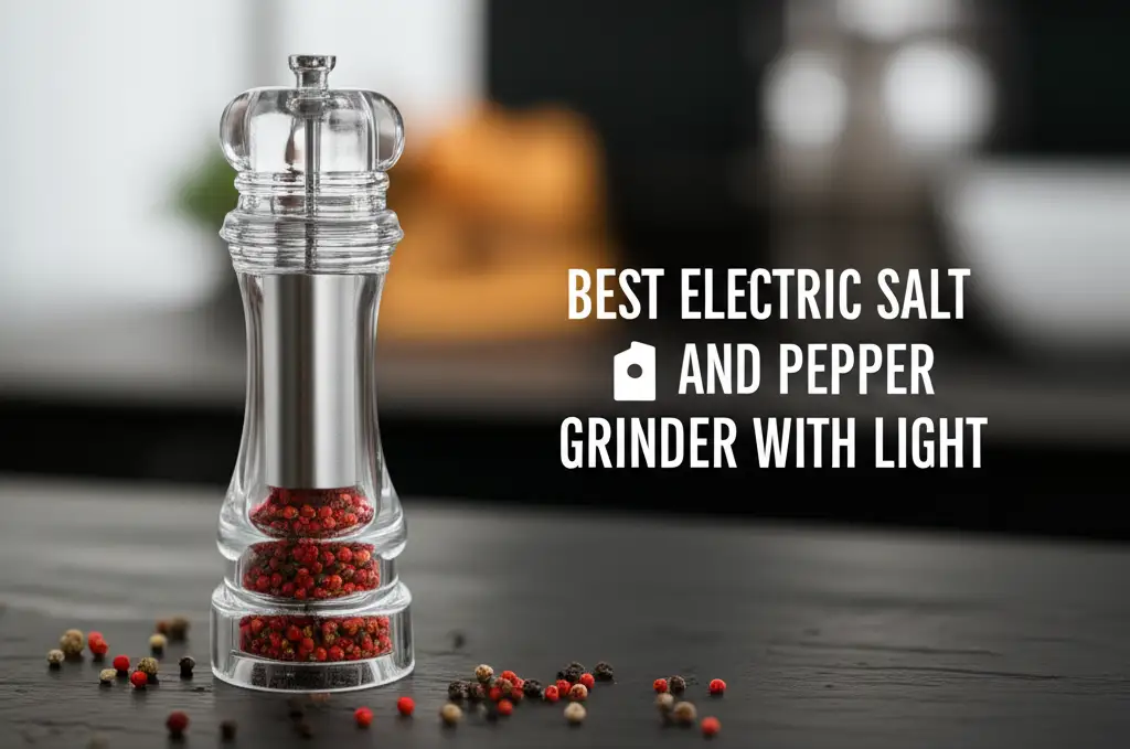 8 Best Electric Salt And Pepper Grinder With Light 2026