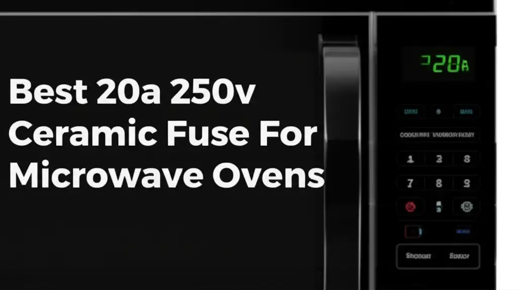 10 Best 20a 250v Ceramic Fuses For Microwaves 2026