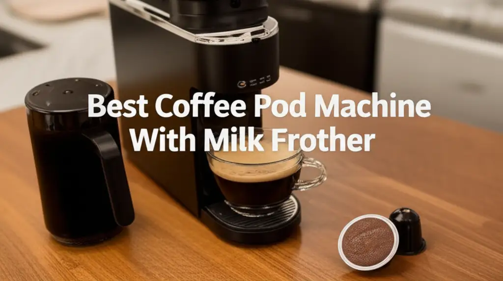 8 Best Coffee Pod Machine With Milk Frother 2025