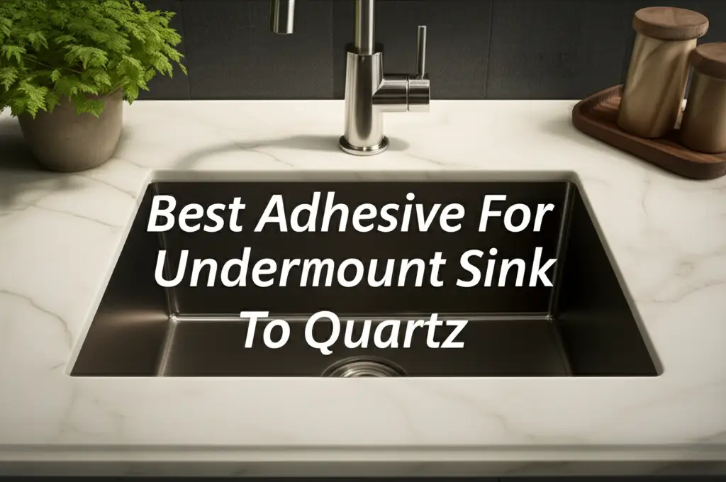 Discover the adhesive for undermount sink to quartz to enhance your experience. Find top solutions based on thorough testing and reviews.